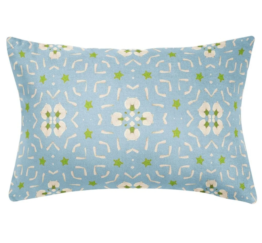 Dorset Garden Blue Pillow