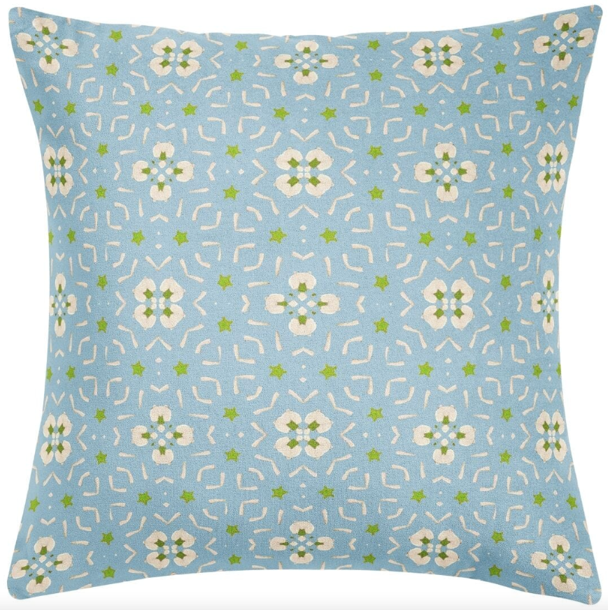 Dorset Garden Blue Pillow