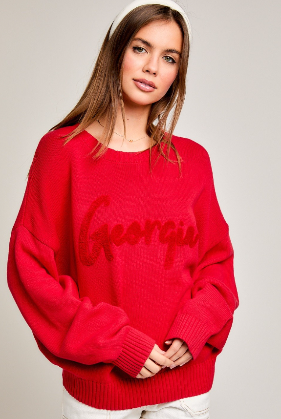 Georgia Boxy Oversized Sweater