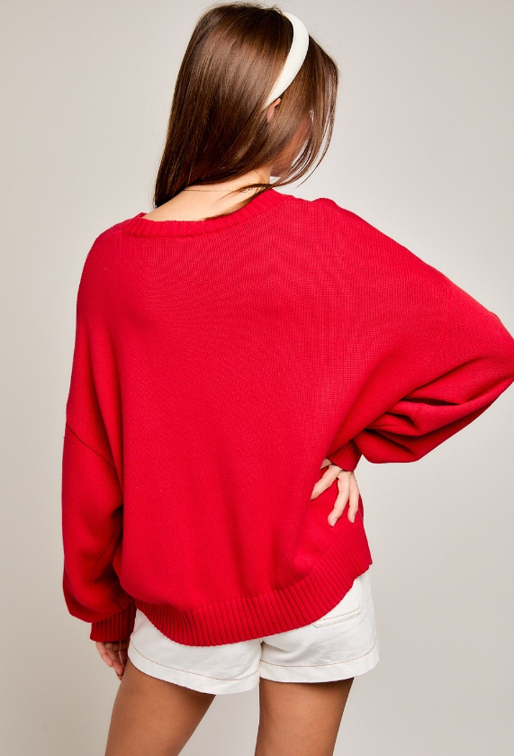 Georgia Boxy Oversized Sweater