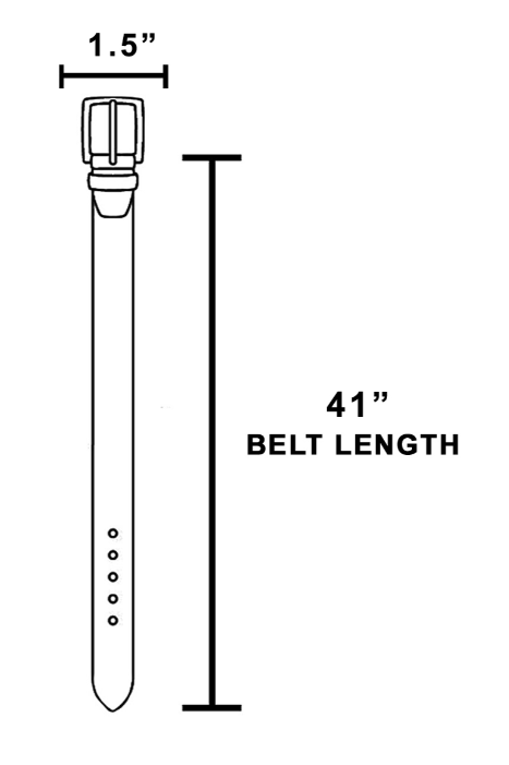 Braided Link Vegan Leather Belt