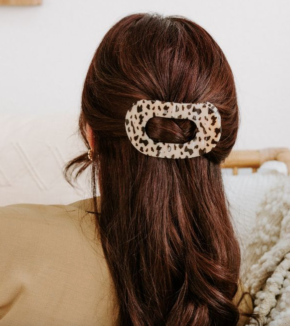 Teleties - Flat Round Hair Clip