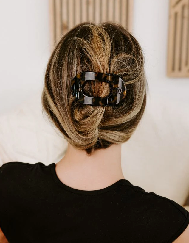 Teleties - Flat Round Hair Clip