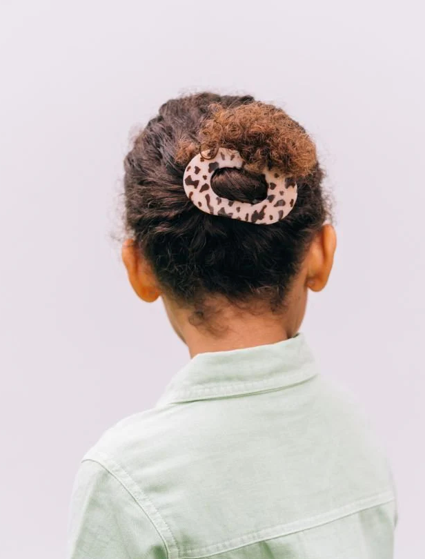 Teleties - Flat Round Hair Clip