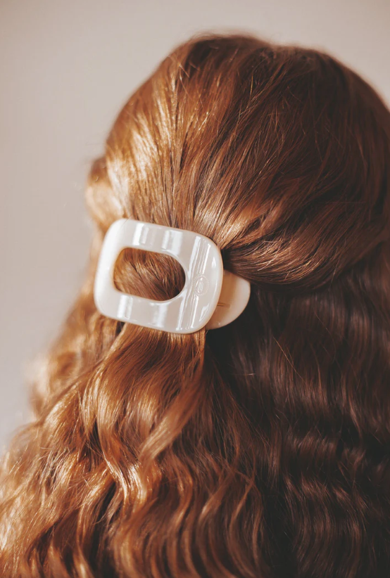 Teleties - Flat Round Hair Clip