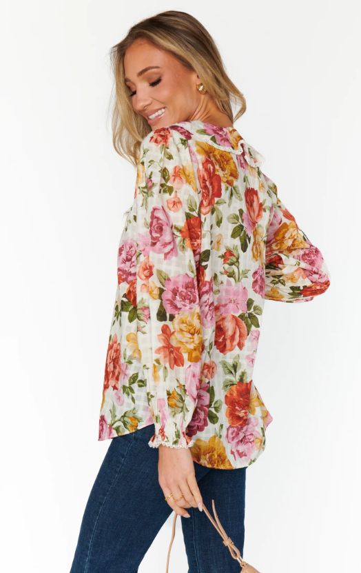 Show Me Your Mumu Lydia Ruffle Top - Final Sale 25% off in cart