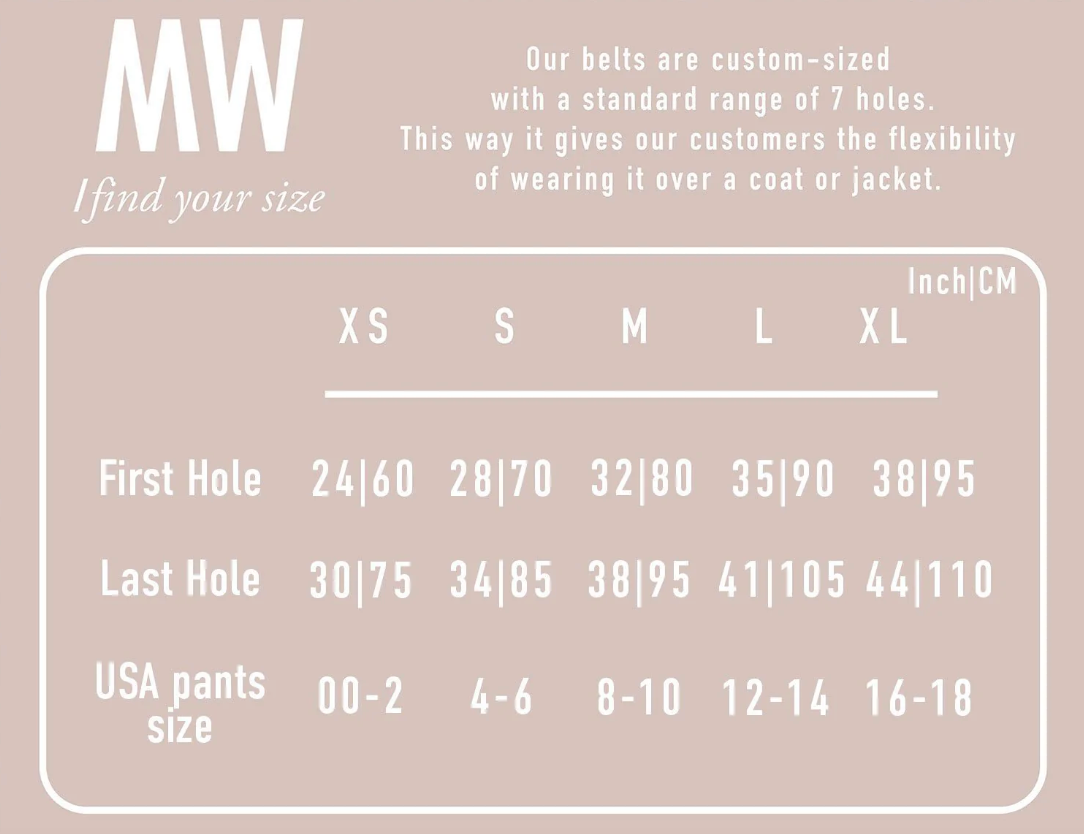 The Meadow Skinny Leather Belt