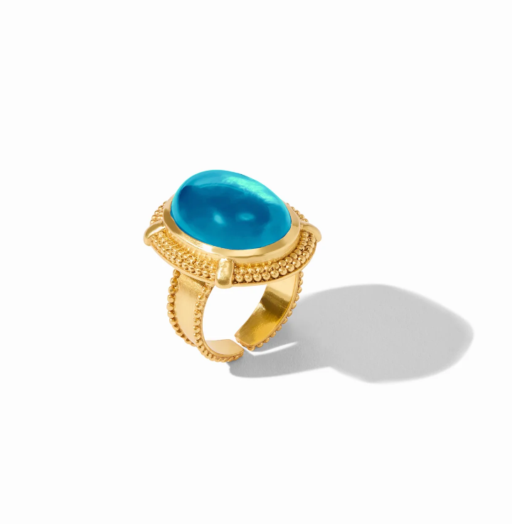 Julie Vos Cabochon Statement Ring