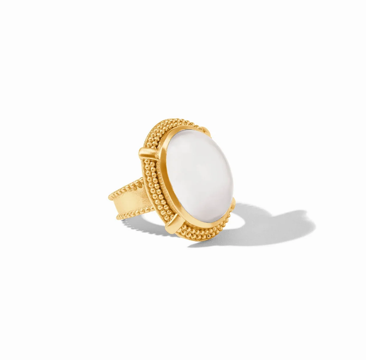 Julie Vos Cabochon Statement Ring