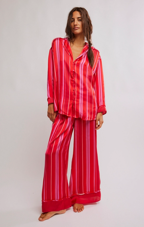 Free People ★ Dreamy Days Pajama Set Free People Dreamy Days Pajama Set - Berry Combo - Final