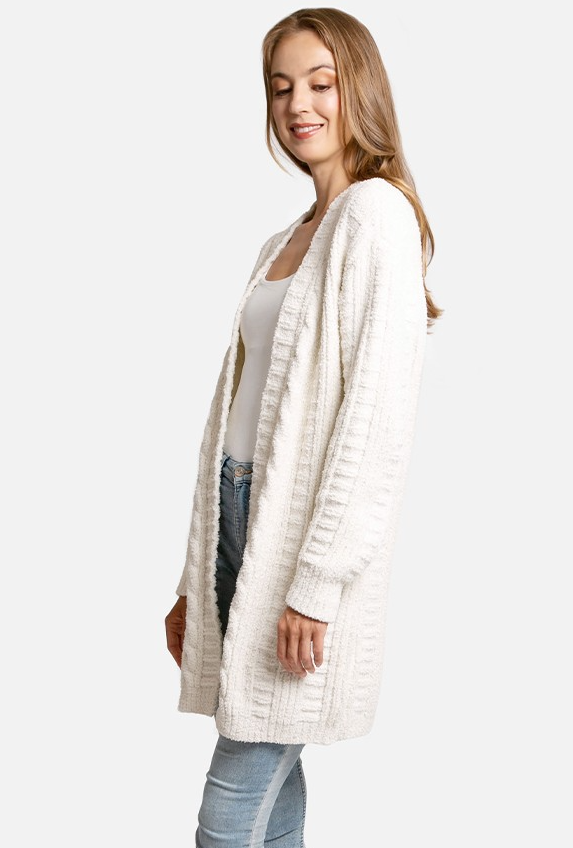 Peyton Cozy Cable Knit Cardigan - Final Sale 25% off in cart