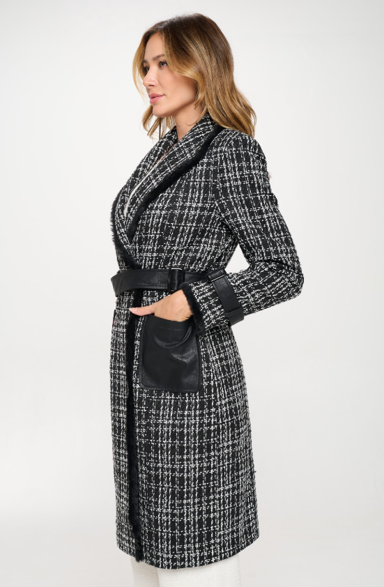 Raegan Designer Inspired Wool Coat