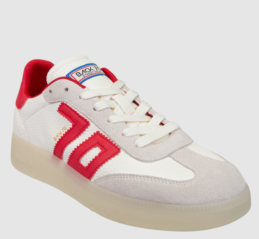 Back 70 Boston 2502 Sneakers - White Red