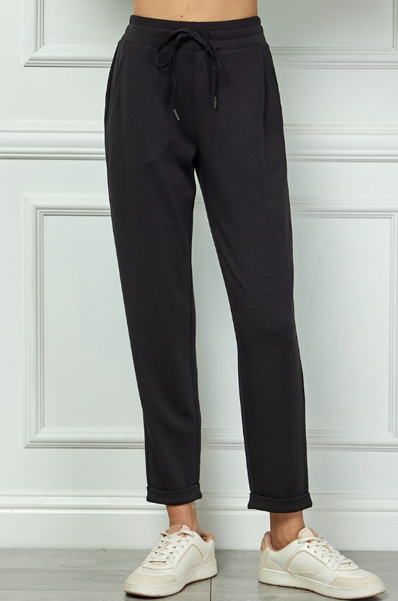 Skylar Soft Scuba Cuffed Pants
