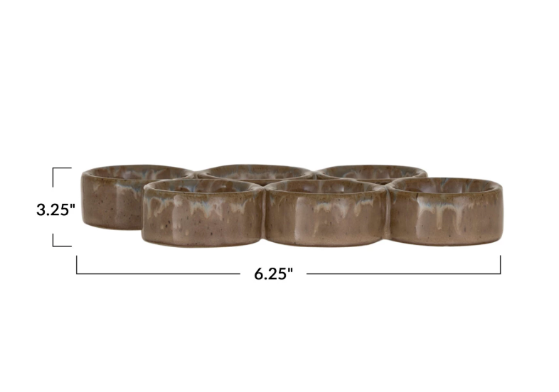 Stoneware Egg Holder