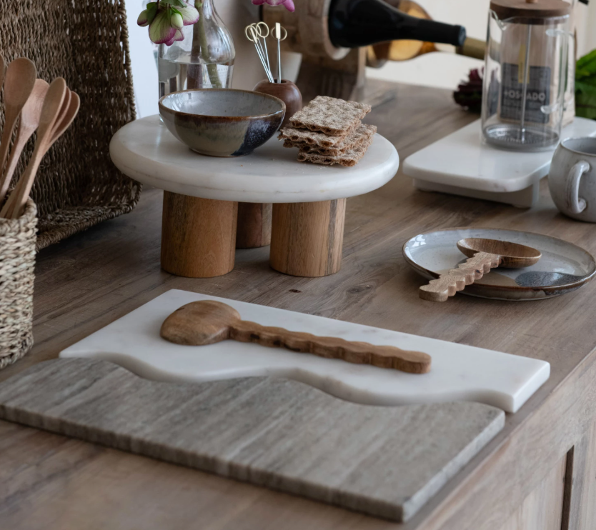 Marble Wave Fitted Cheese Boards