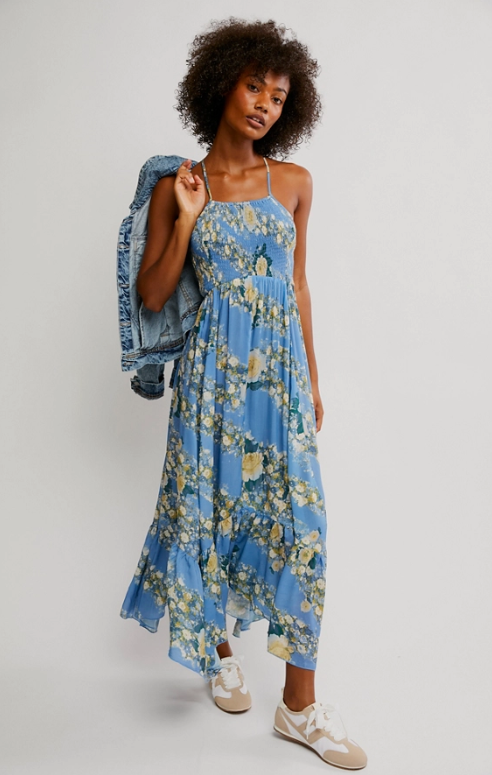 Free People Heat Wave Printed Maxi - Final Sale 50% off in cart Treehouse On Main Free People Heat Wave Printed Maxi - Final Sale 50% off in cart Treehouse On Main