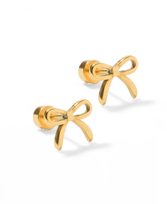 Linny Co Screwback Stud - Sadie Bow
