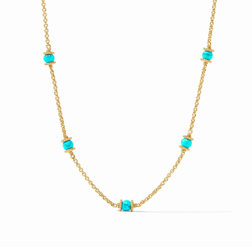 Julie Vos Hydra Delicate Station Necklace