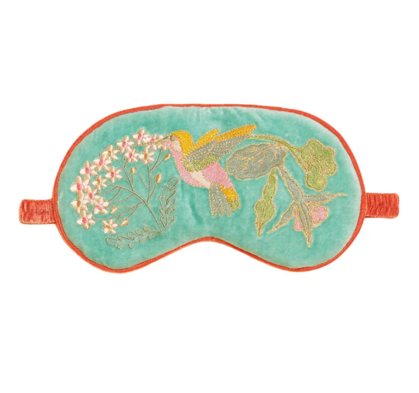Luxury Lavender Velvet Eye Mask