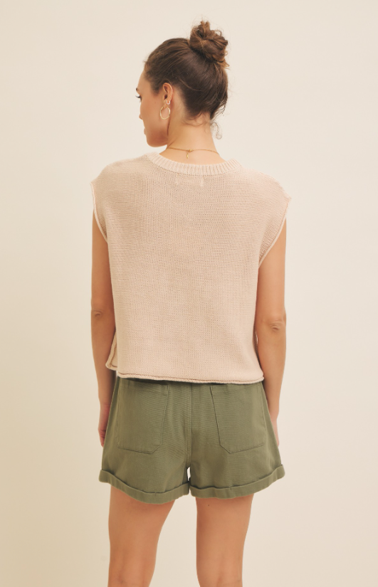 Jessie Boxy Knit Sweater Top - Final Sale 25% off in cart