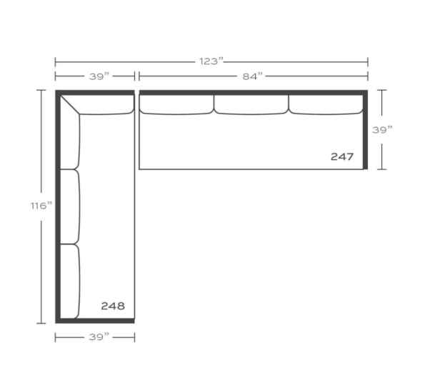 Sylvie Slipcovered Sectional