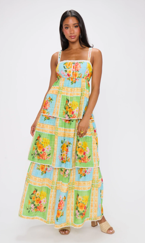 Show Me Your Mumu Peyton Midi Dress