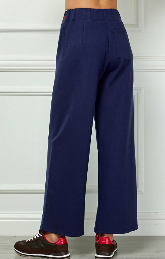 Rachel Stripe Waistband Full Length Pant