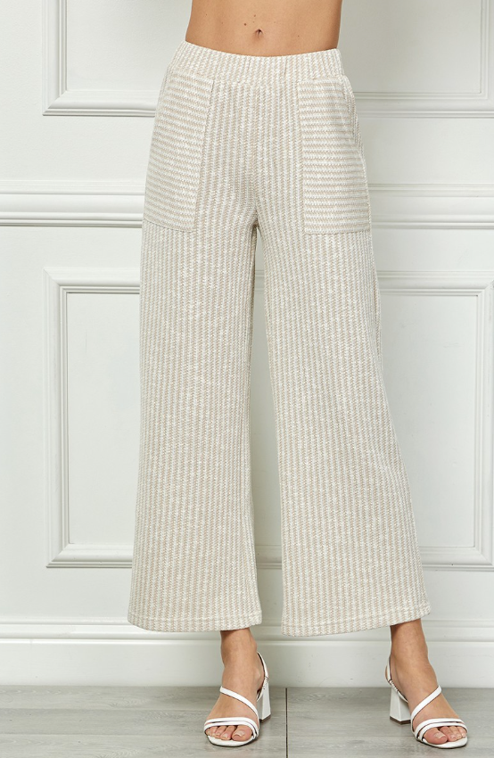 Iyla Woven Striped Pants