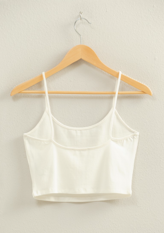 Aspyn Basic Cropped Cami