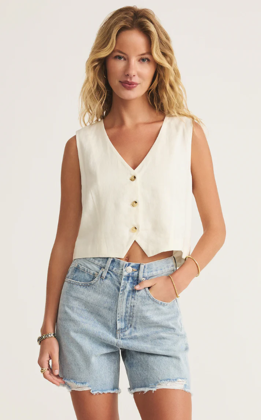 Z Supply Marta Linen Vest