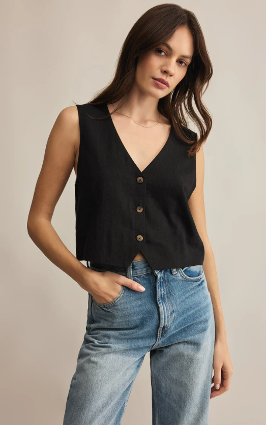 Z Supply Marta Linen Vest