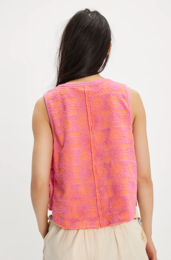 Free People Towel Terry Top