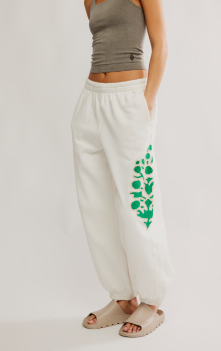 Free People All Star Embroidered Pants