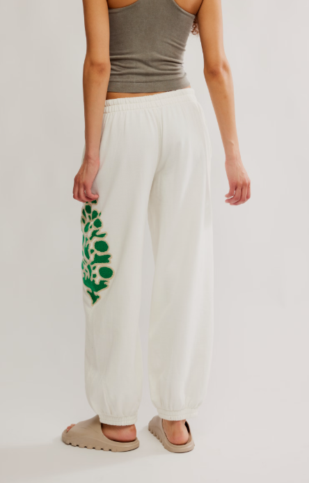 Free People All Star Embroidered Pants