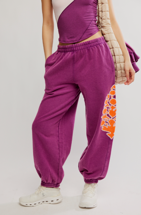 Free People All Star Embroidered Pants