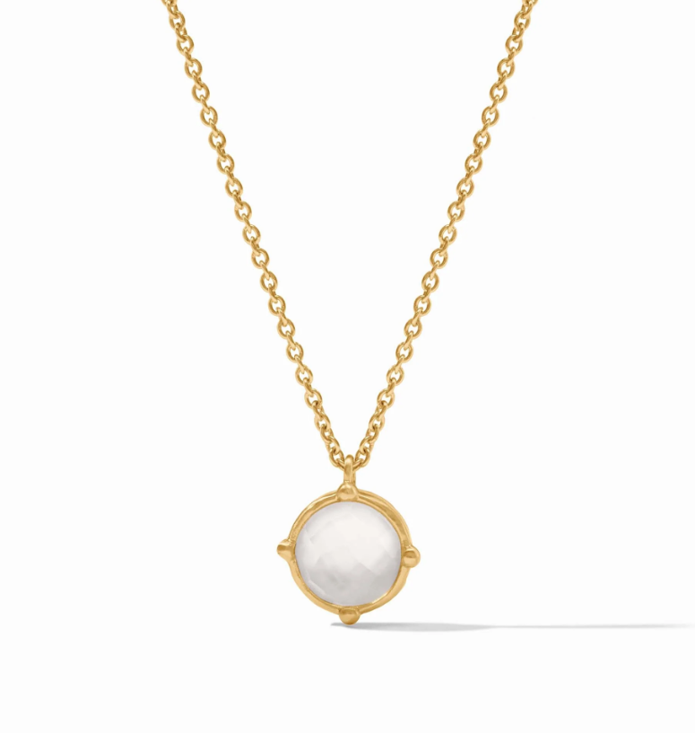Julie Vos Honeybee Solitaire Necklace