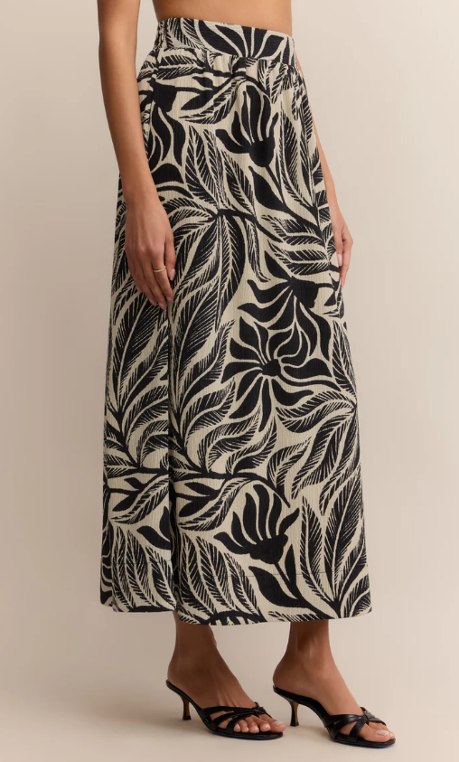 Z Supply Serendipity Palm Maxi Skirt