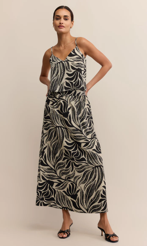Z Supply Serendipity Palm Maxi Skirt
