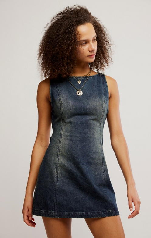 Free People Atlas Denim Mini