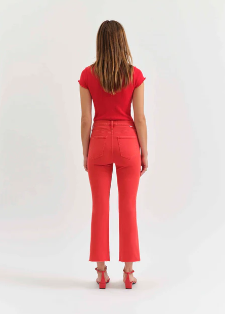 Daze Shy Girl High Rise Crop Flare