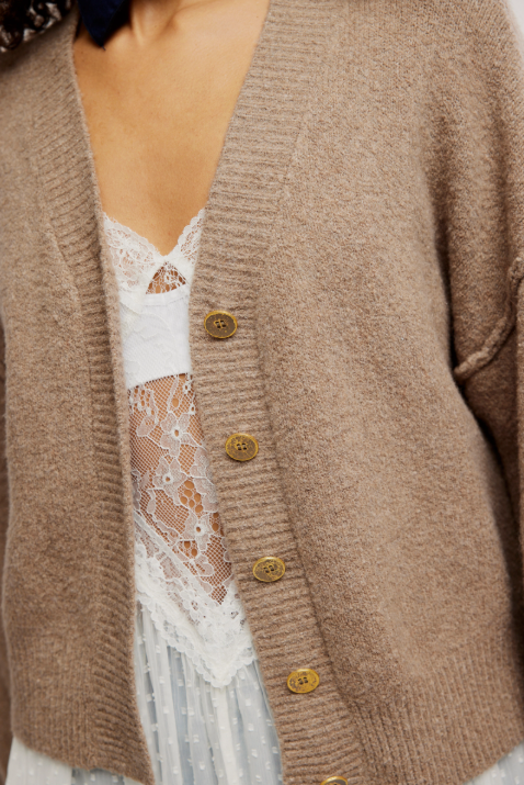 Free People Cool of the Night Cardi