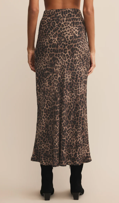 Z Supply Izabel Leopard Skirt