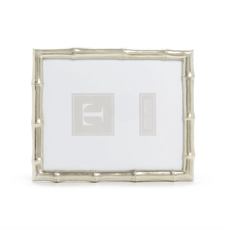 Silver Bamboo Photo Frame