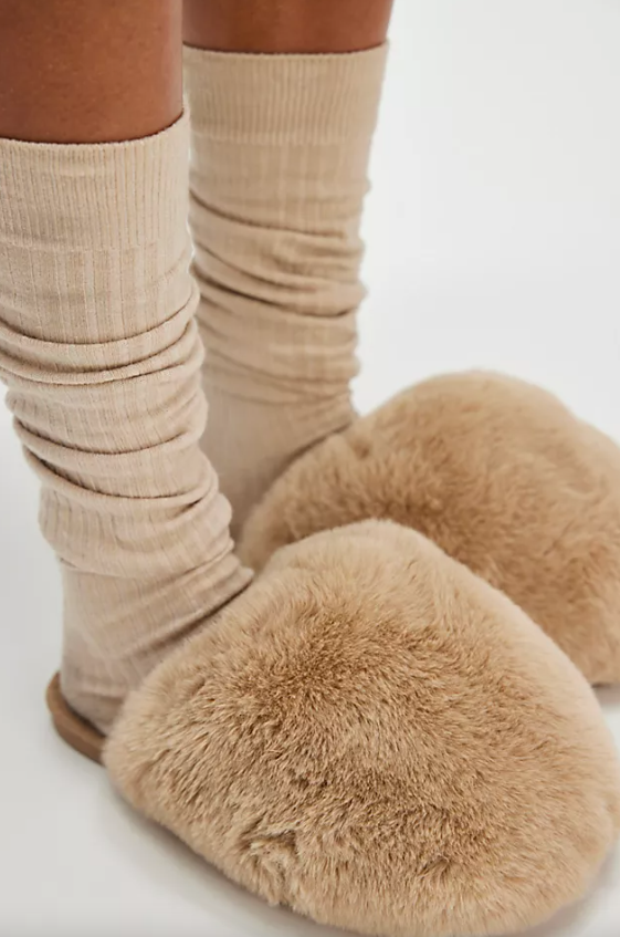 Free People Snowball Slippers