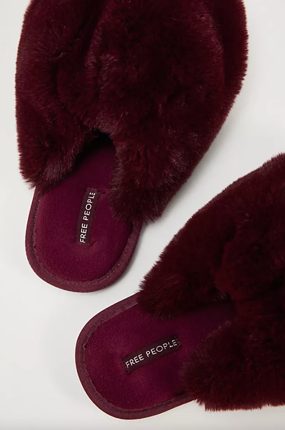 Free People Snowball Slippers