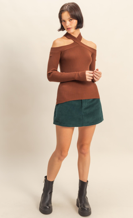 Matilda Corduroy Mini Skort