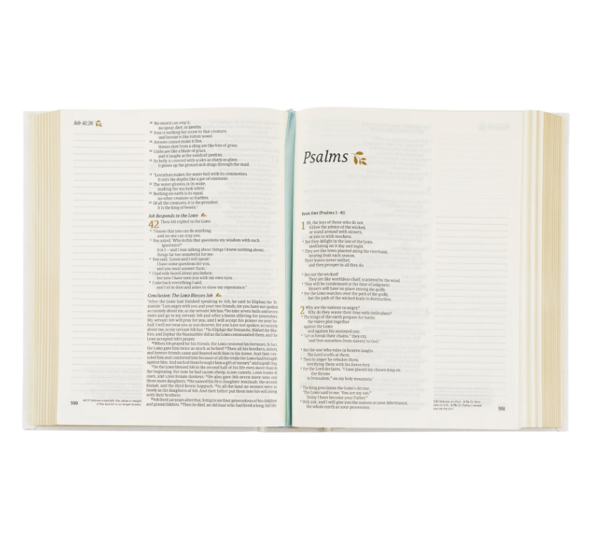 Hosanna Revival NLT Notetaking Bible - Lisbon