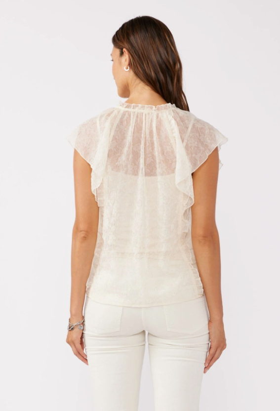 Lovestitch Emily Flutter Sleeve Top