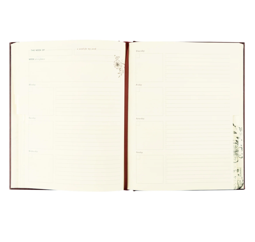 Hosanna Revival 12-Month Undated Layflat Planner - Yorkshire